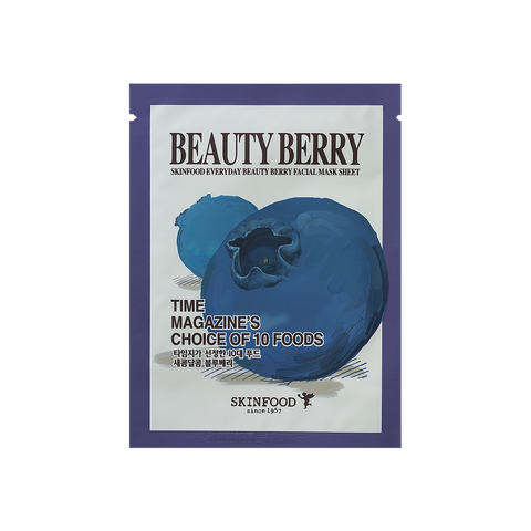 Everyday Beauty Berry Facial Mask Sheet (5 Pcs)