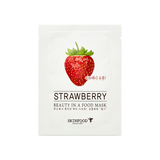 Beauty In A Food Mask Sheet (Strawberry) (5 Pcs)