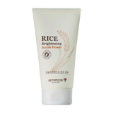 Rice Brightening Scrub Foam