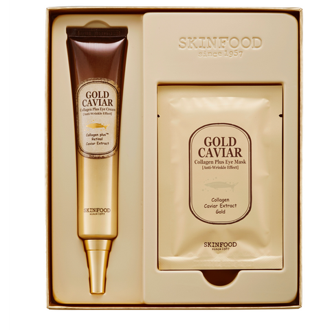 Gold Caviar Collagen Plus Eye Cream Set – Skin Food Dev